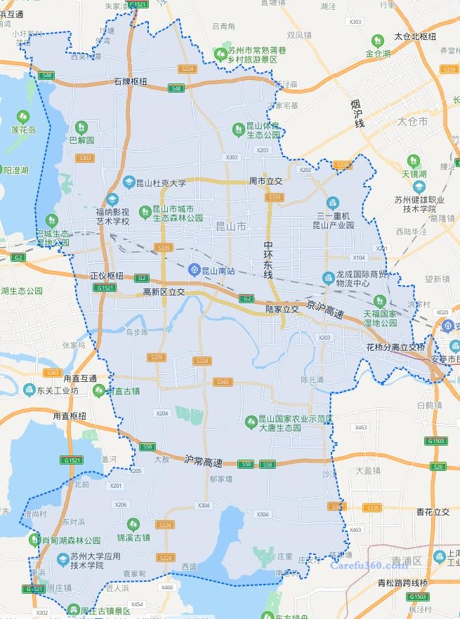 昆山市家电空调维修服务公司电话分布图